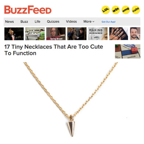 i+i tiny tusk necklace on BuzzFeed!