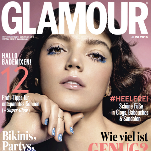 i+i on the front cover of Glamour!