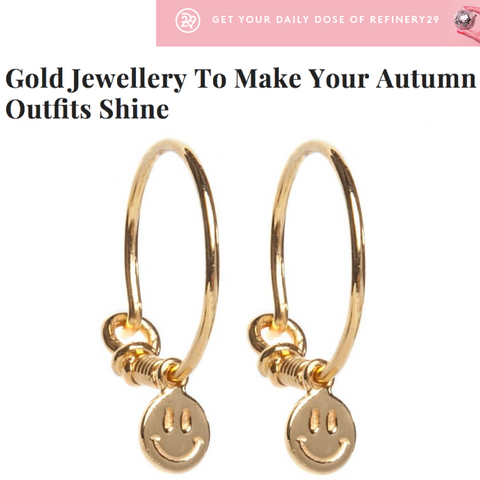 i+i ring and earrings on Refinery29!