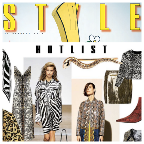 i+i snake earring in Style Magazine!