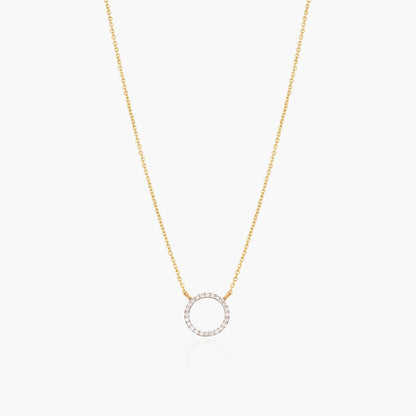 Diamond Degree Necklace (small)