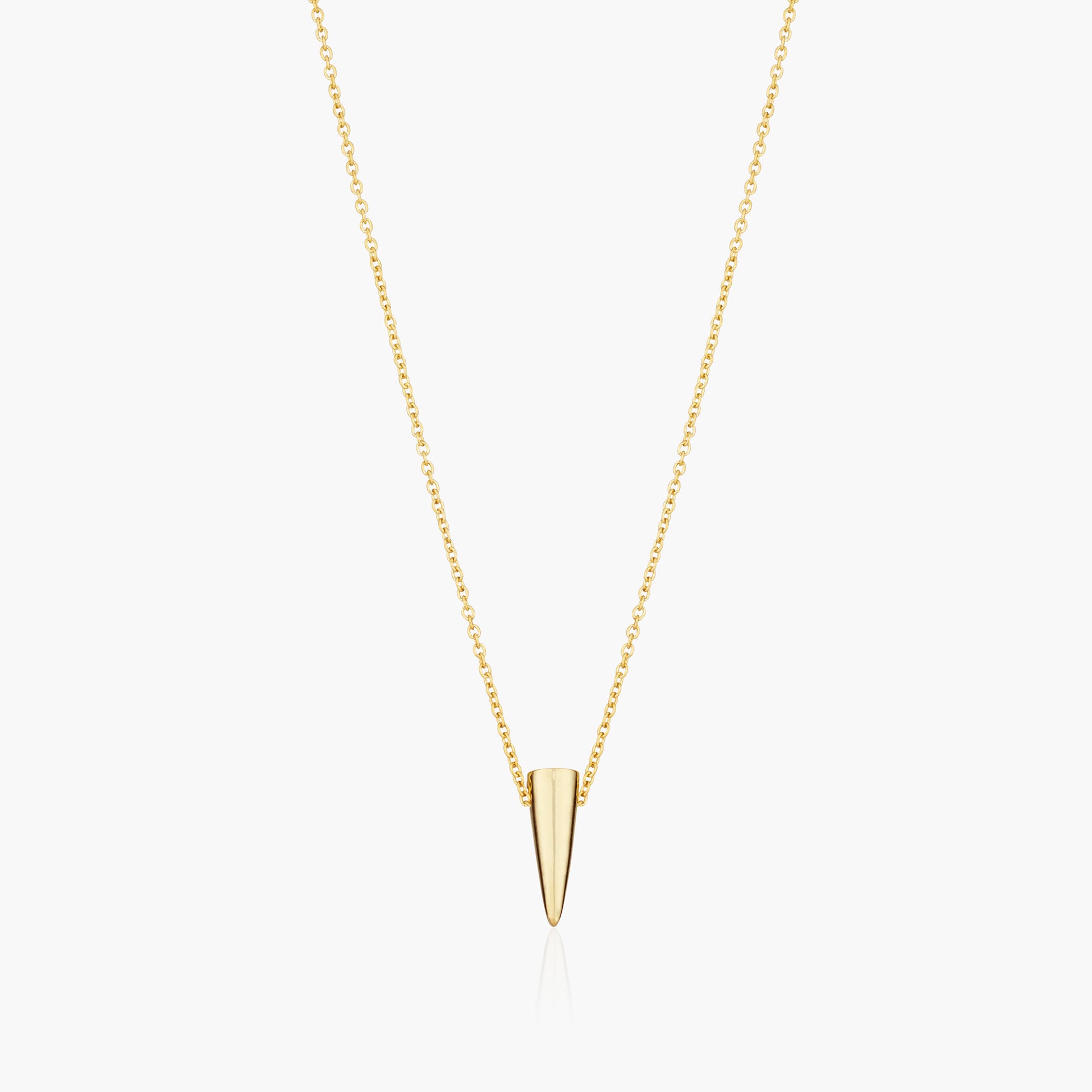 Gold Tusk necklace