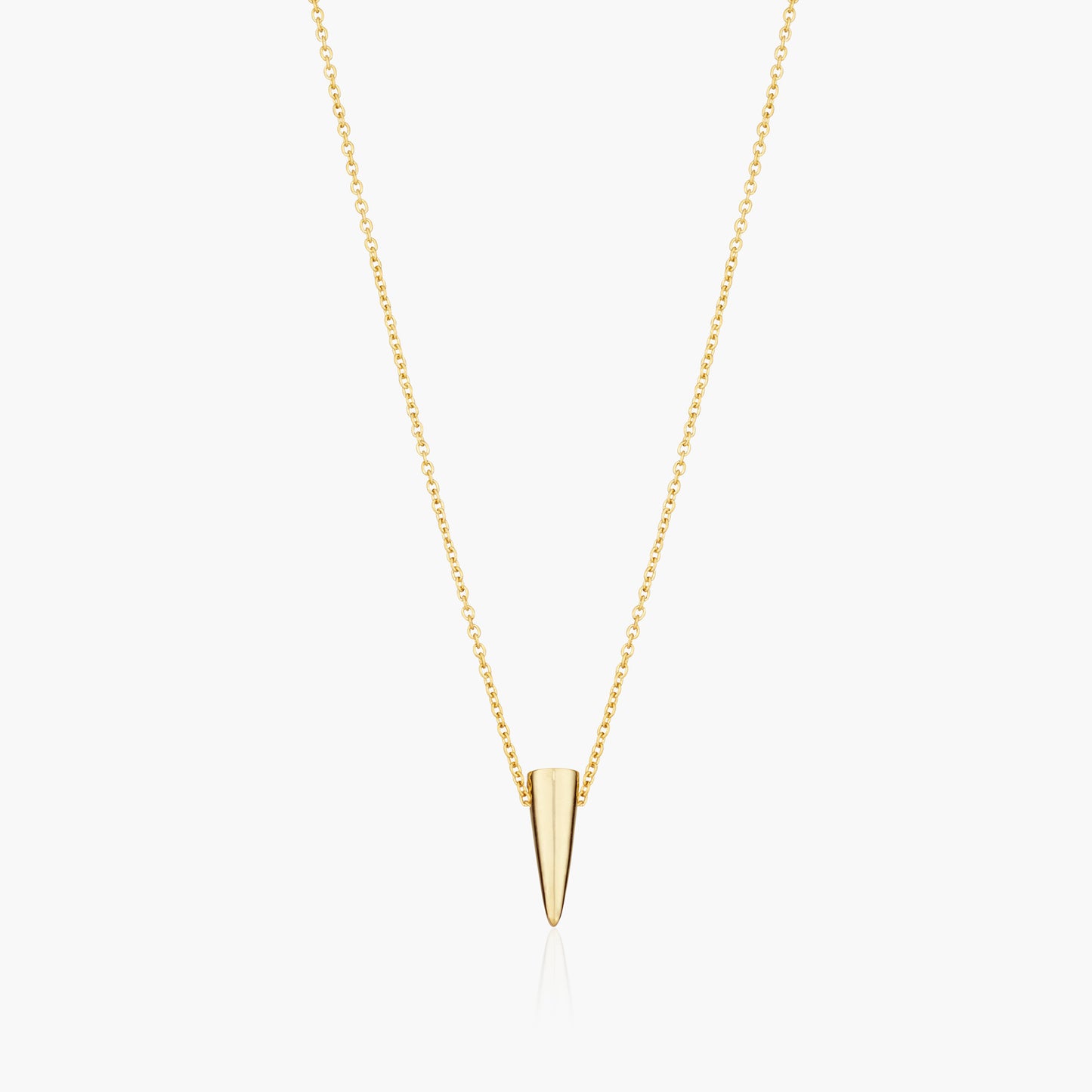 Gold Tusk necklace