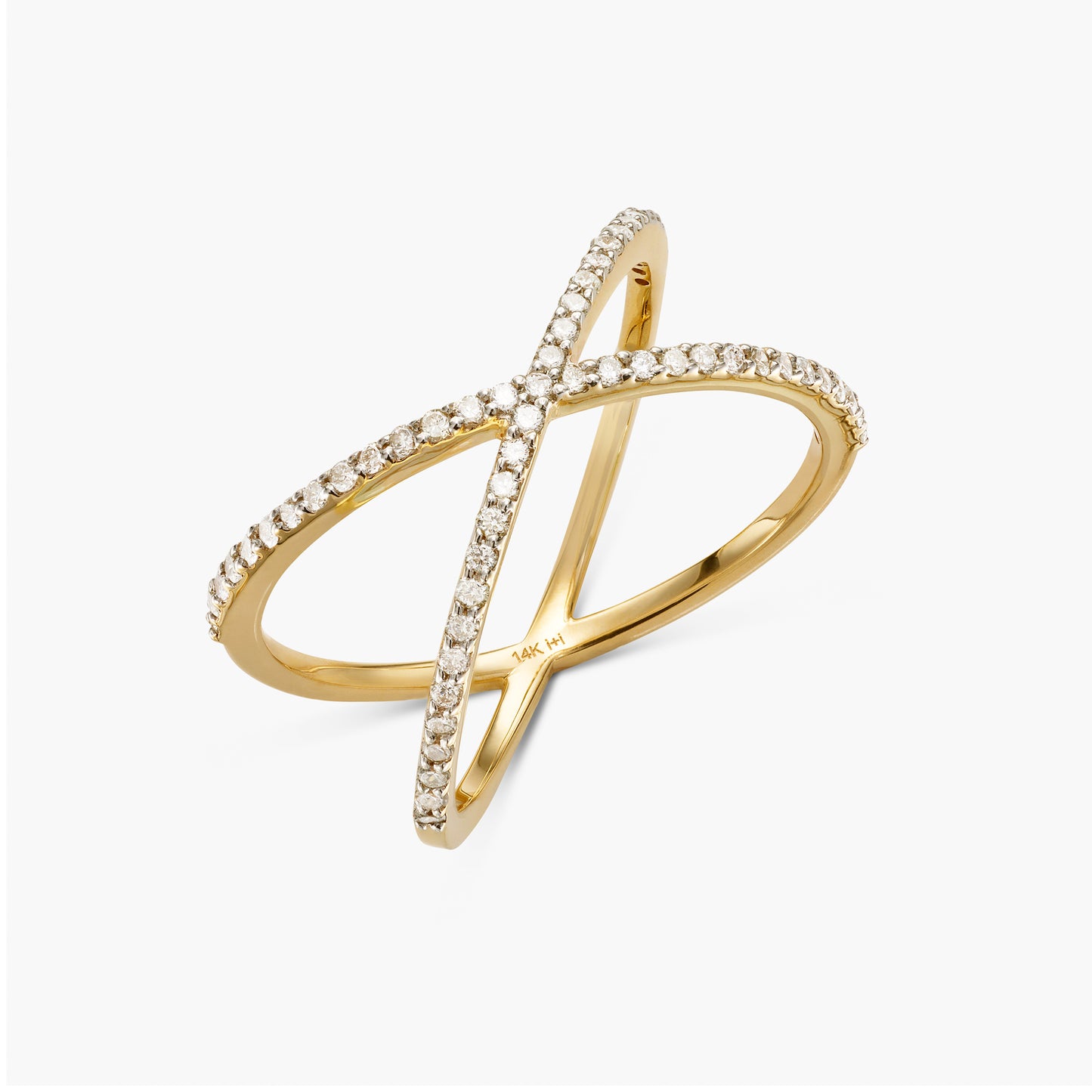 Cross My Heart Diamond Ring