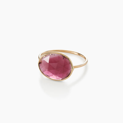 Fuchsia Radiance Pink Tourmaline Ring
