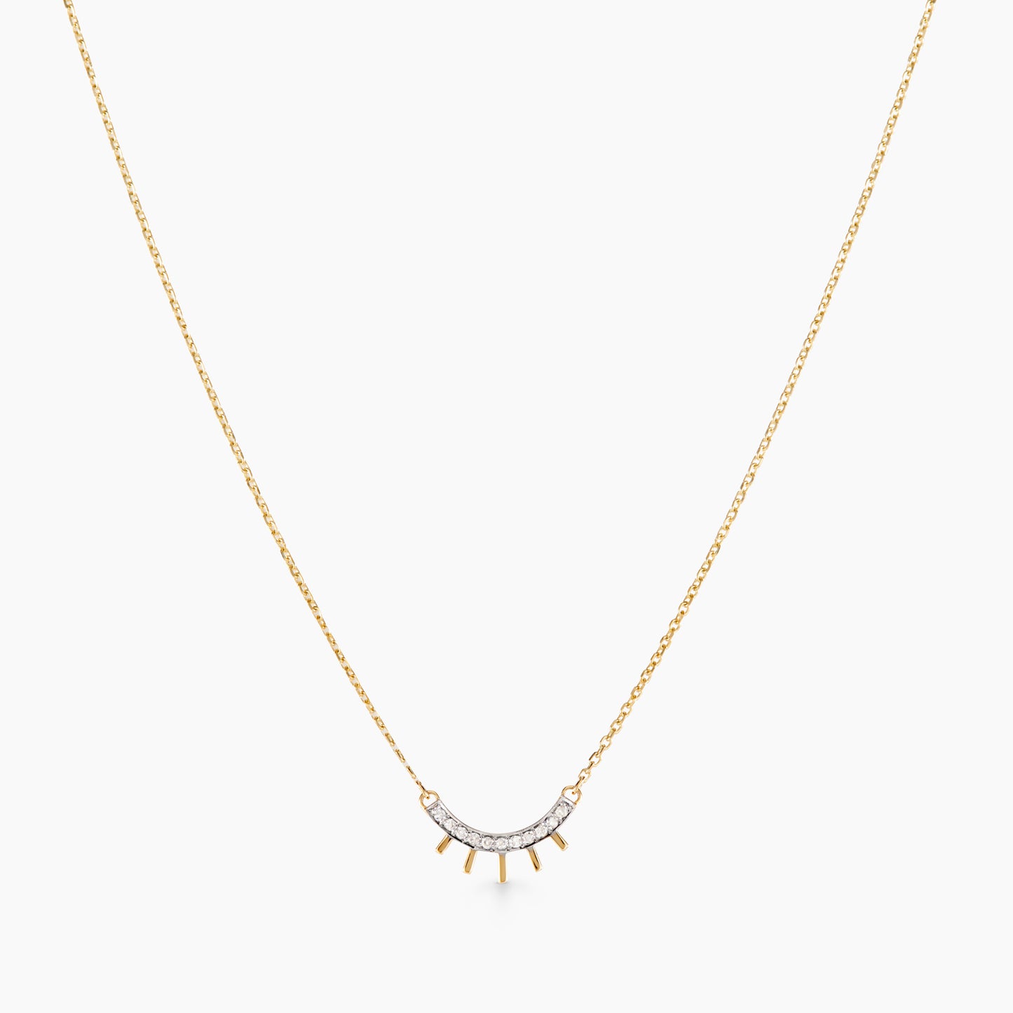 Good night darling diamonds necklace