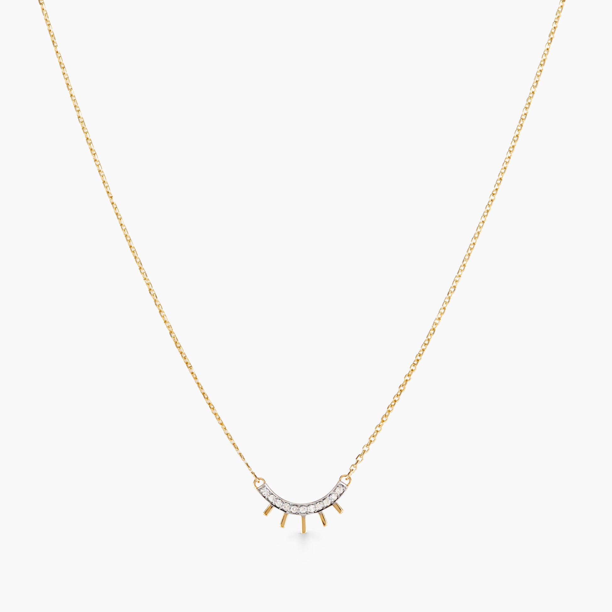 Good night darling diamonds necklace