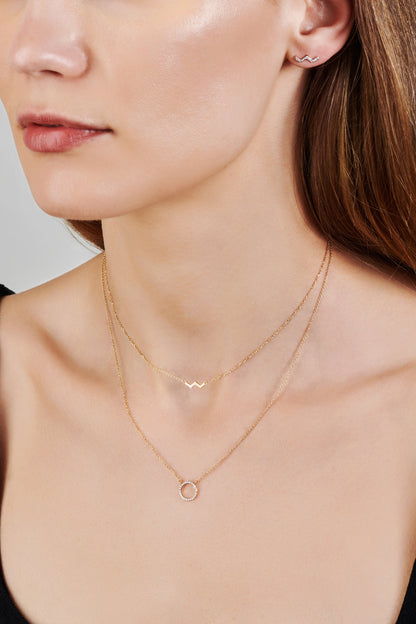 Diamond Degree Necklace (Small)