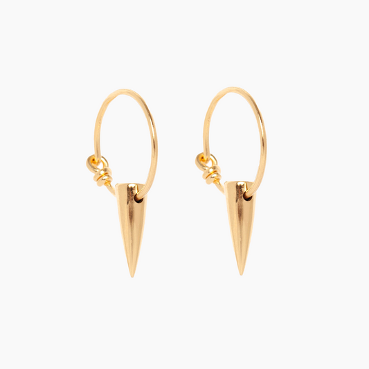 Tusk Hoop Earrings